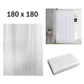 Perdea de dus semitransparenta din PEVA 180x80 cm